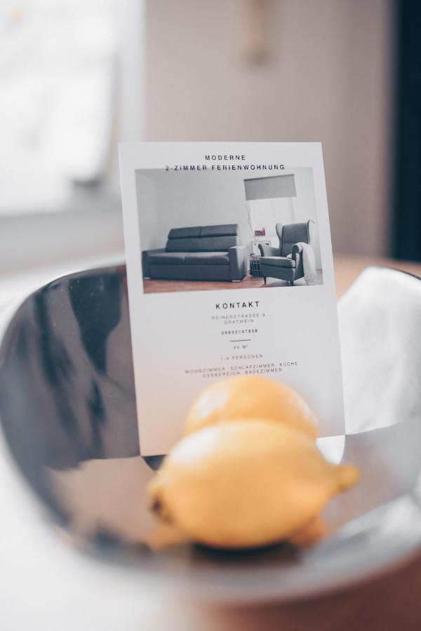 Moderne 2-Zimmer Wohnung Gratwein ภายนอก รูปภาพ